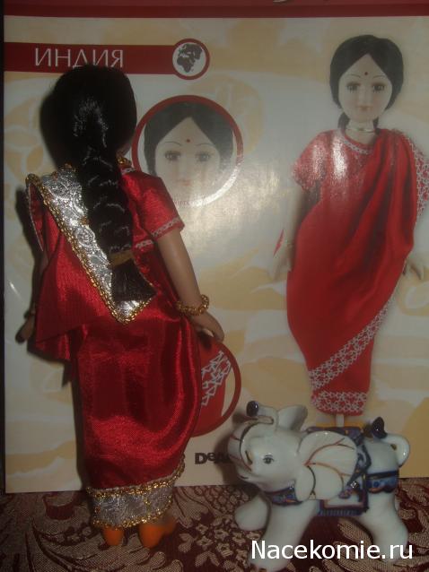 Куклы в Костюмах Народов Мира №1 - Индия
