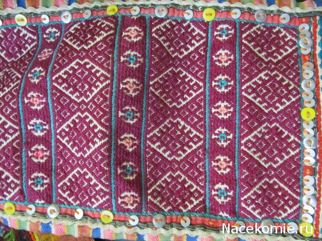 Куклы в народных костюмах №52 Кукла в марийском праздничном костюме