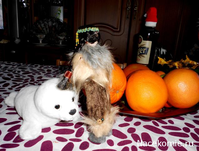 Куклы в народных костюмах №51 Кукла в чукотском зимнем костюме