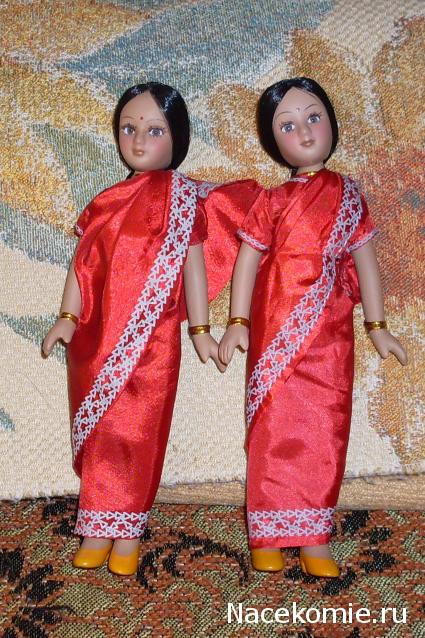 Куклы в Костюмах Народов Мира №1 - Индия