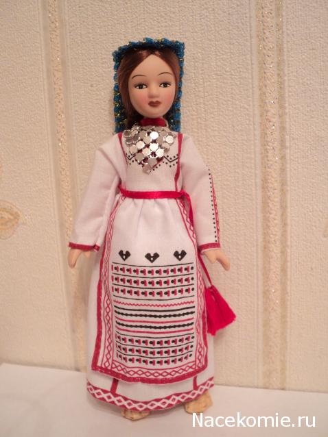 Куклы в народных костюмах №52 Кукла в марийском праздничном костюме