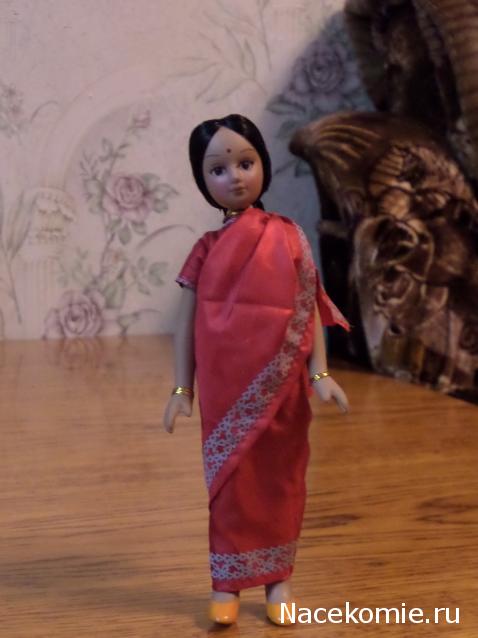 Куклы в Костюмах Народов Мира №1 - Индия