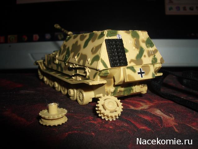 Танки Мира №28 Немецкий тяжелый истребитель танков Panzerjäger Tiger (P)