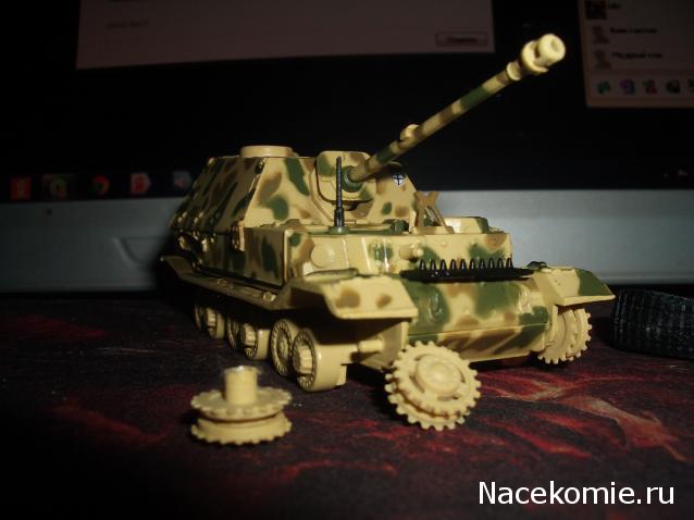 Танки Мира №28 Немецкий тяжелый истребитель танков Panzerjäger Tiger (P)