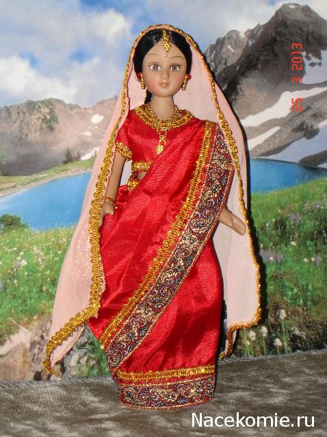 Куклы в Костюмах Народов Мира №1 - Индия