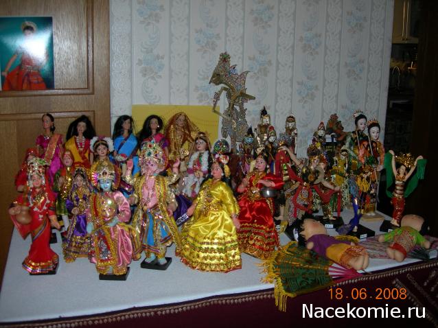 Куклы в Костюмах Народов Мира №1 - Индия