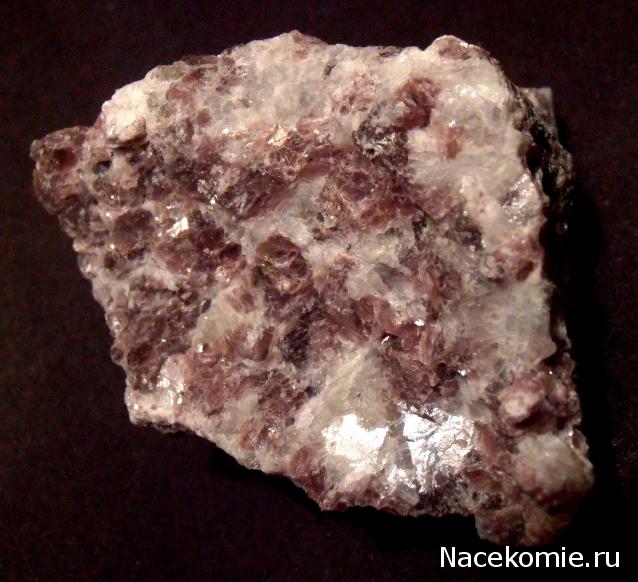 Минералы Сокровища Земли №19 - Лепидолит