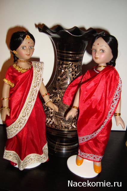 Куклы в Костюмах Народов Мира №1 - Индия