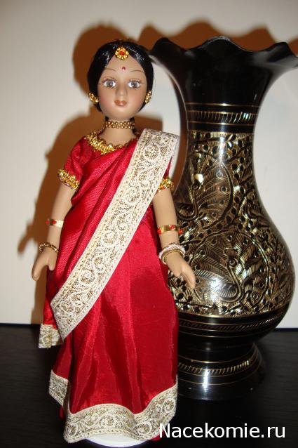 Куклы в Костюмах Народов Мира №1 - Индия
