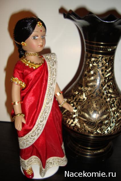 Куклы в Костюмах Народов Мира №1 - Индия