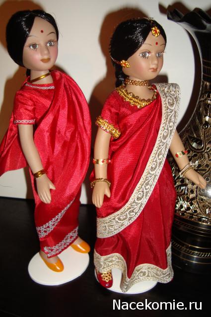 Куклы в Костюмах Народов Мира №1 - Индия