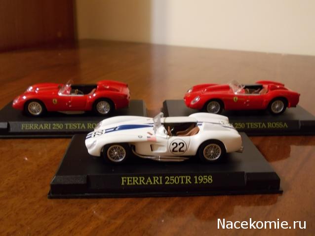 Ferrari Collection №52 250 TESTA ROSSA NART фото модели, обсуждение