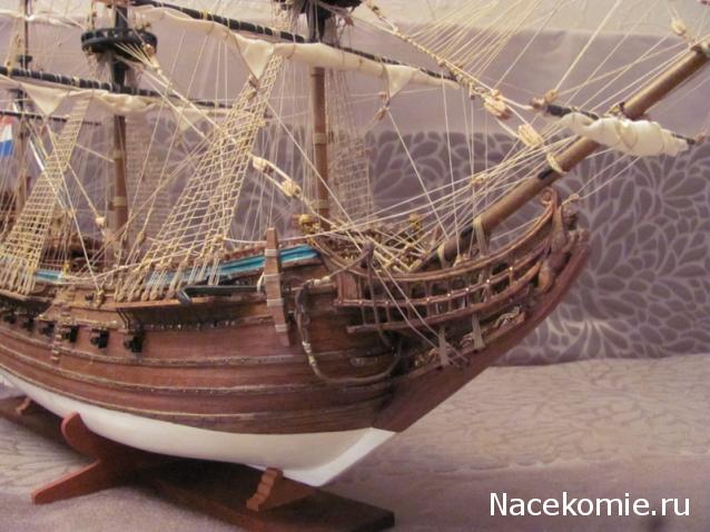 Собери Чёрную Жемчужину. Рангоут и такелаж.