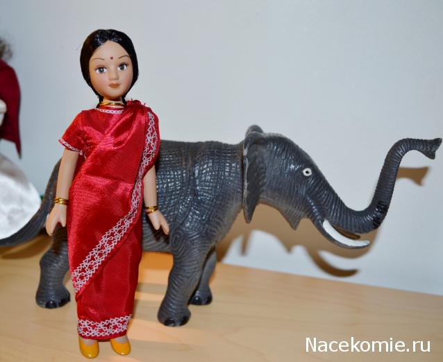 Куклы в Костюмах Народов Мира №1 - Индия