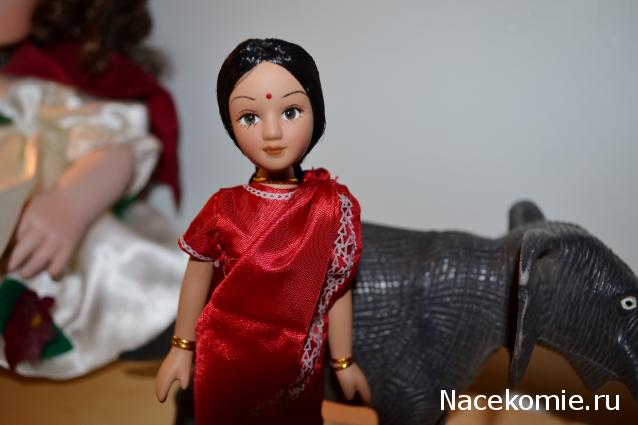 Куклы в Костюмах Народов Мира №1 - Индия