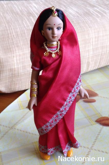 Куклы в Костюмах Народов Мира №1 - Индия