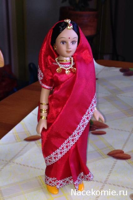 Куклы в Костюмах Народов Мира №1 - Индия
