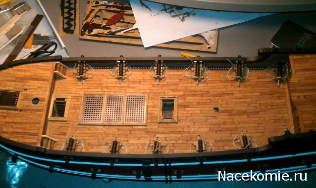 Собери Чёрную Жемчужину. Сборка: Покраска