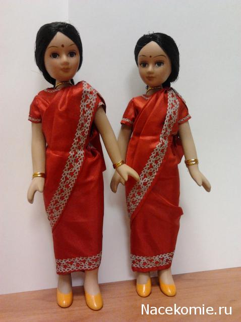 Куклы в Костюмах Народов Мира №1 - Индия