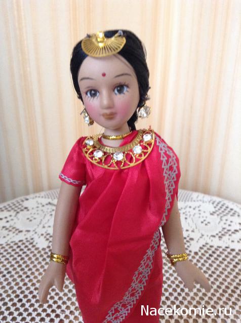 Куклы в Костюмах Народов Мира №1 - Индия