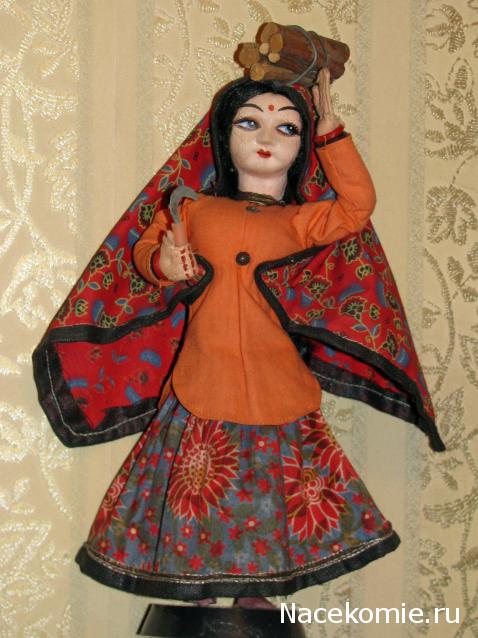 Куклы в Костюмах Народов Мира №1 - Индия