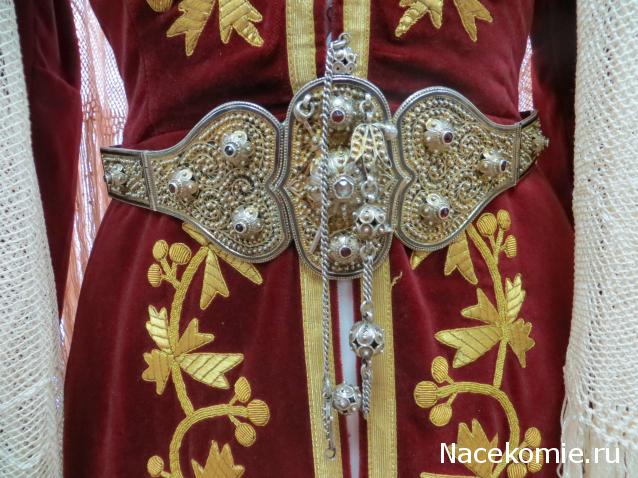 Куклы в народных костюмах №15 Кукла в осетинском девичьем костюме