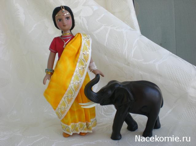 Куклы в Костюмах Народов Мира №1 - Индия