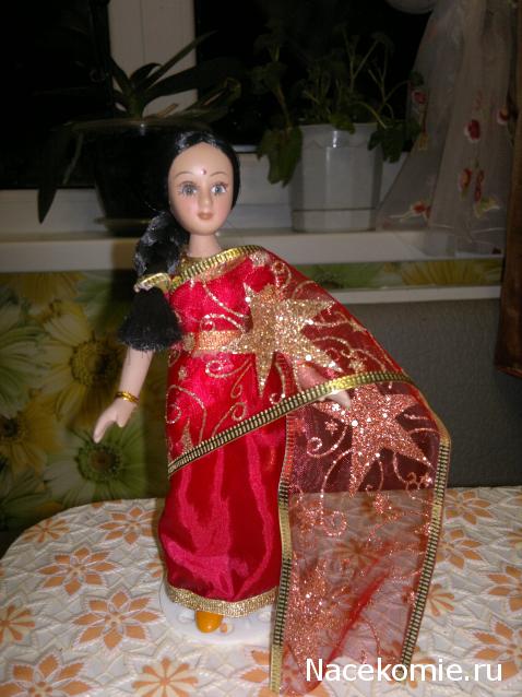 Куклы в Костюмах Народов Мира №1 - Индия