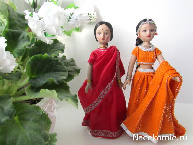 Куклы в Костюмах Народов Мира №1 - Индия