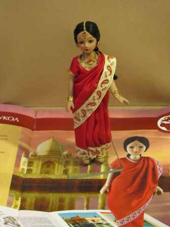 Куклы в Костюмах Народов Мира №1 - Индия