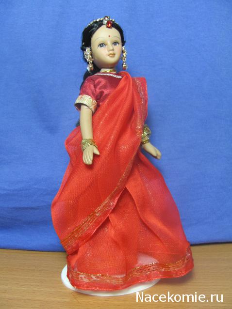 Куклы в Костюмах Народов Мира №1 - Индия