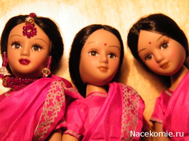 Куклы в Костюмах Народов Мира №1 - Индия