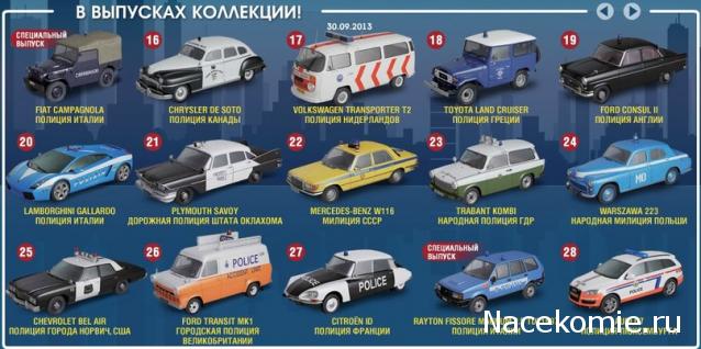 Полицейские Машины Мира - График выхода и обсуждение