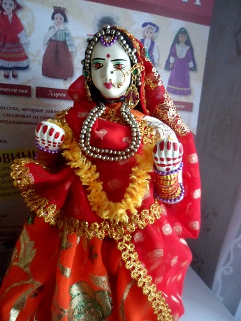 Куклы в Костюмах Народов Мира №1 - Индия