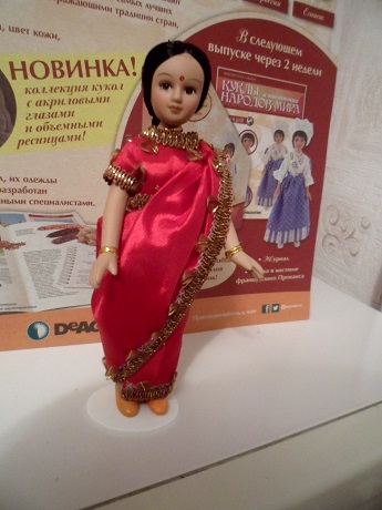 Куклы в Костюмах Народов Мира №1 - Индия