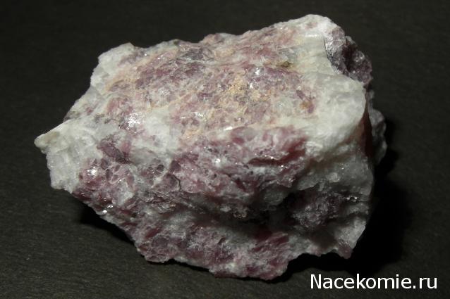 Минералы Сокровища Земли №19 - Лепидолит