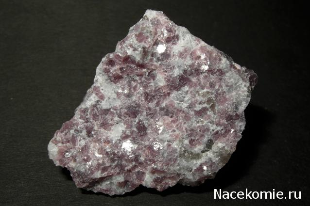 Минералы Сокровища Земли №19 - Лепидолит