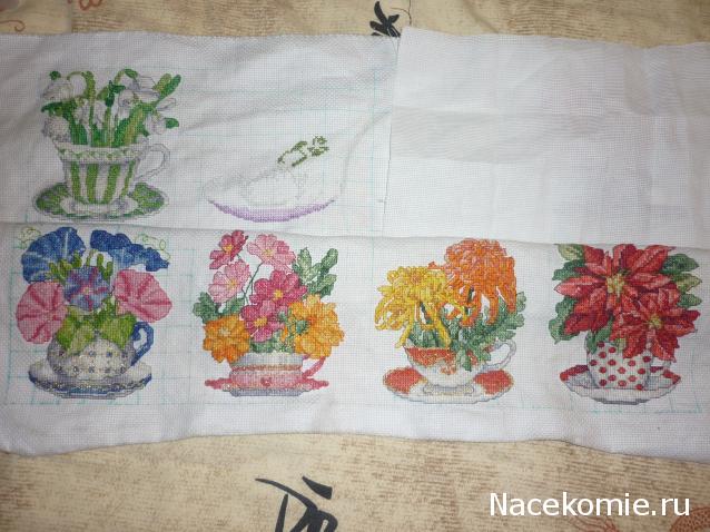 Вышиваем календарь- игра