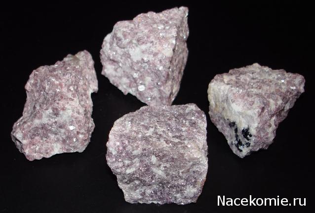 Минералы Сокровища Земли №19 - Лепидолит