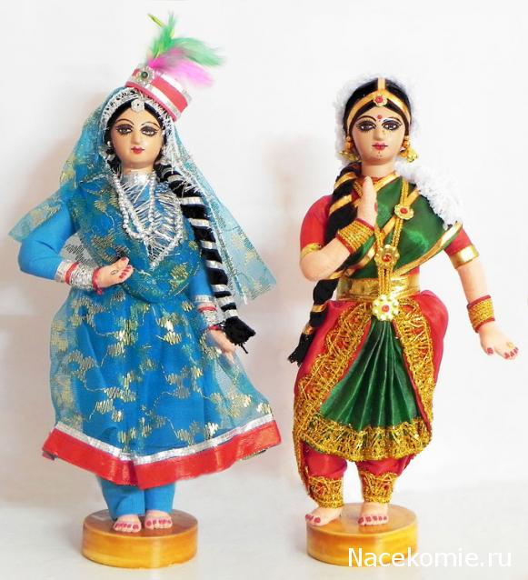 Куклы в Костюмах Народов Мира №1 - Индия