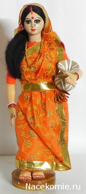 Куклы в Костюмах Народов Мира №1 - Индия