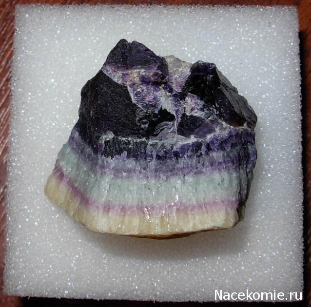 Минералы Сокровища Земли №20 - Флюорит