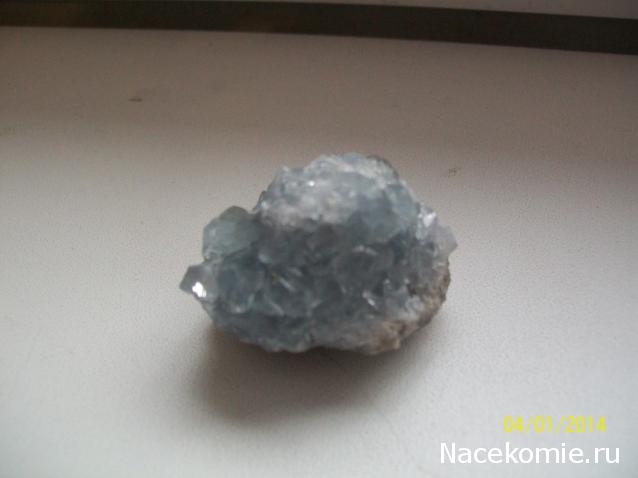 Минералы Сокровища Земли №8 - Целестин