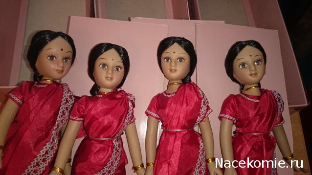 Куклы в Костюмах Народов Мира №1 - Индия