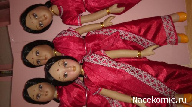 Куклы в Костюмах Народов Мира №1 - Индия