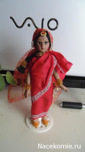 Куклы в Костюмах Народов Мира №1 - Индия