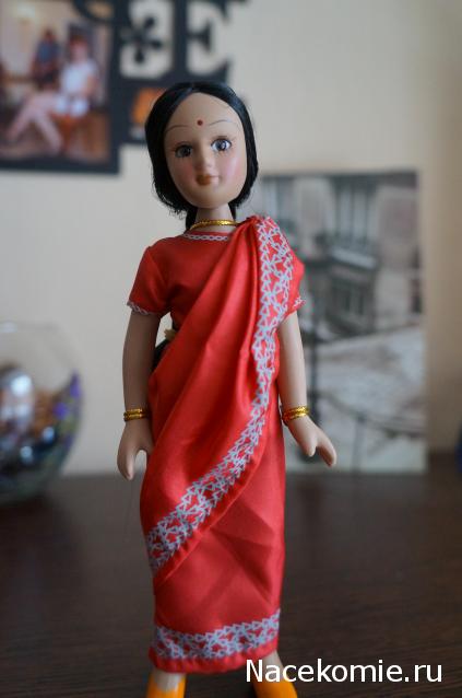 Куклы в Костюмах Народов Мира №1 - Индия