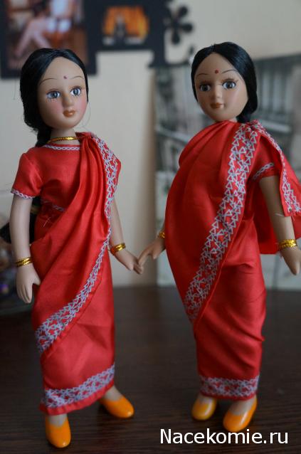 Куклы в Костюмах Народов Мира №1 - Индия