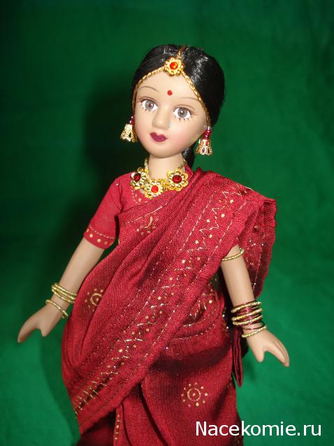 Куклы в Костюмах Народов Мира №1 - Индия