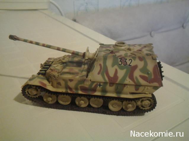 Танки Мира №28 Немецкий тяжелый истребитель танков Panzerjäger Tiger (P)